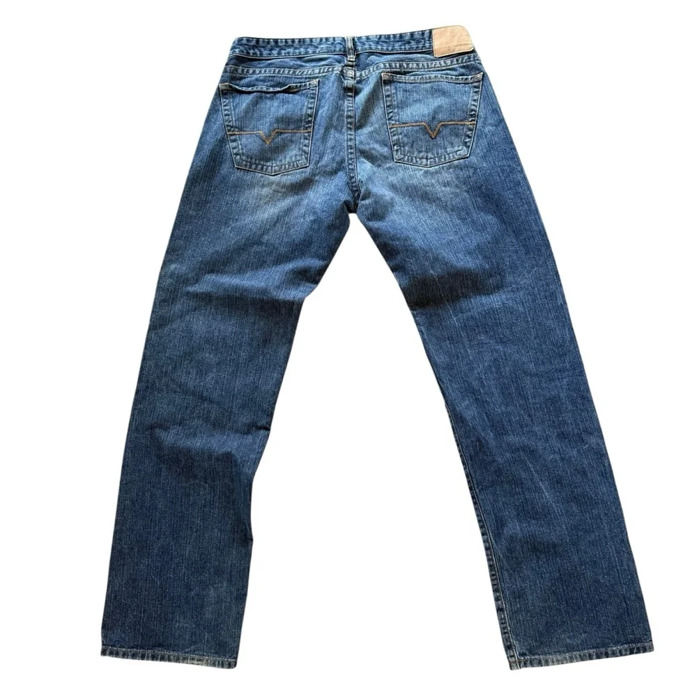 Guess Men's Classic Indigo Straight Jeans - Picture 4 of 4